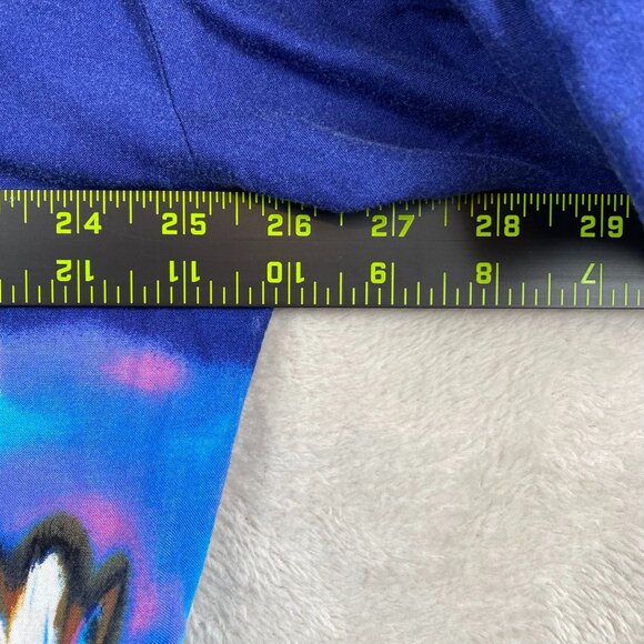 Pineapple Connection Men's Hawaiian Shirt XL Blue with Palm Tree Print Casual - Picture 5 of 7